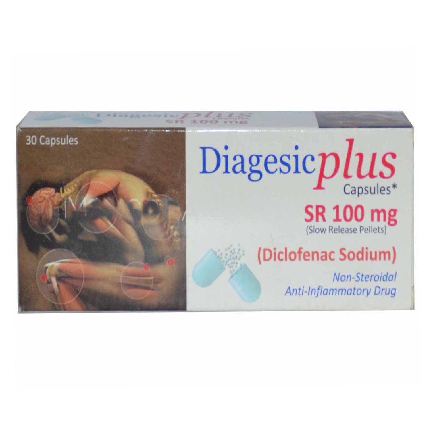 Diagesic Plus tablet 100 mg 30’s