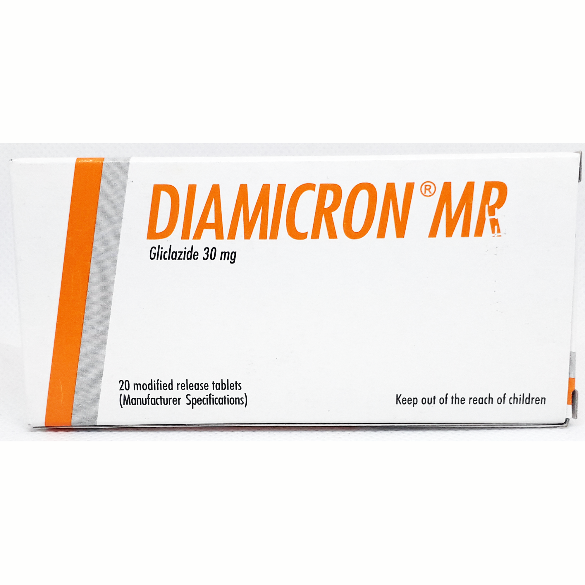 Diamicron MR tablet 30 mg 2×10’s