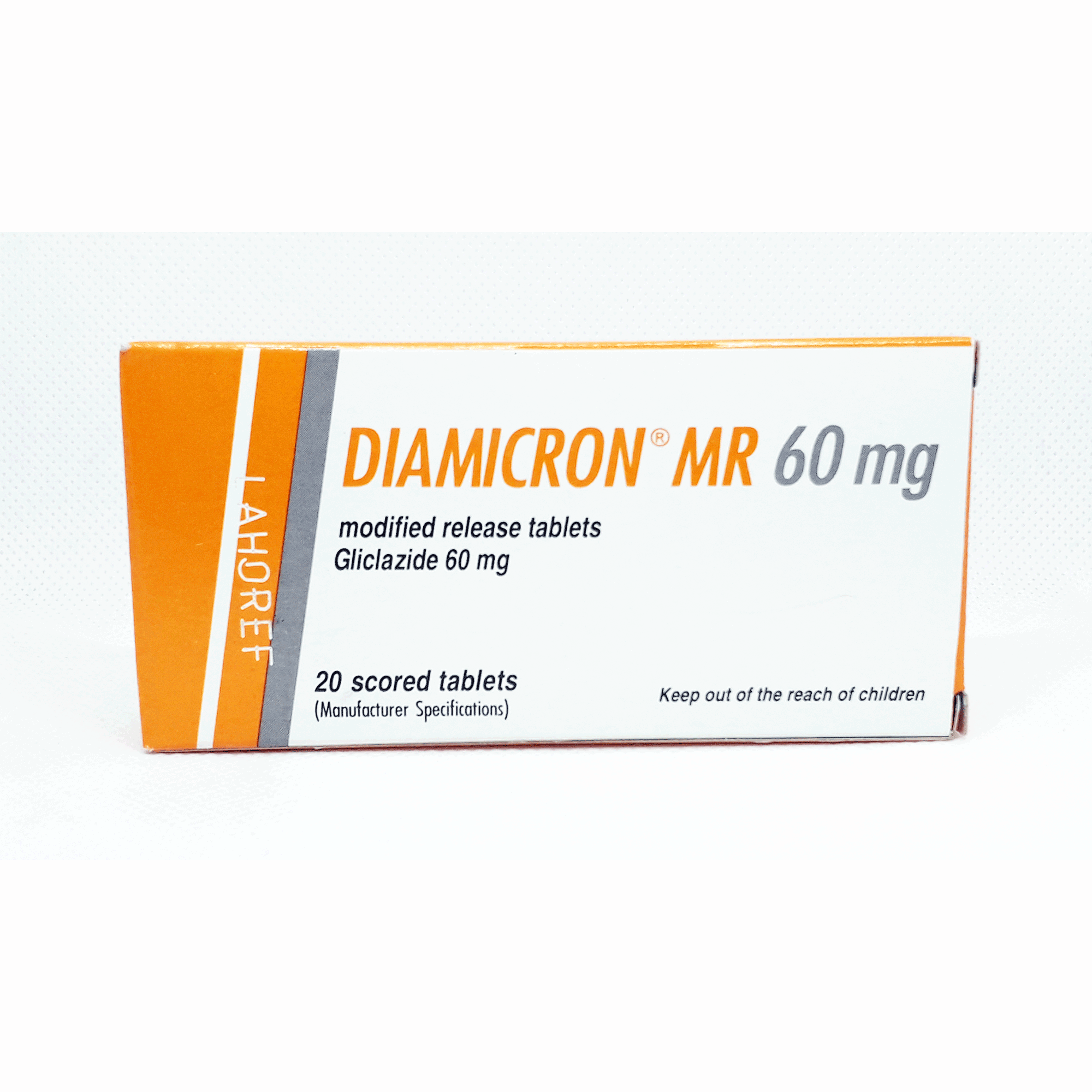 Diamicron MR tablet 60 mg 2×10’s