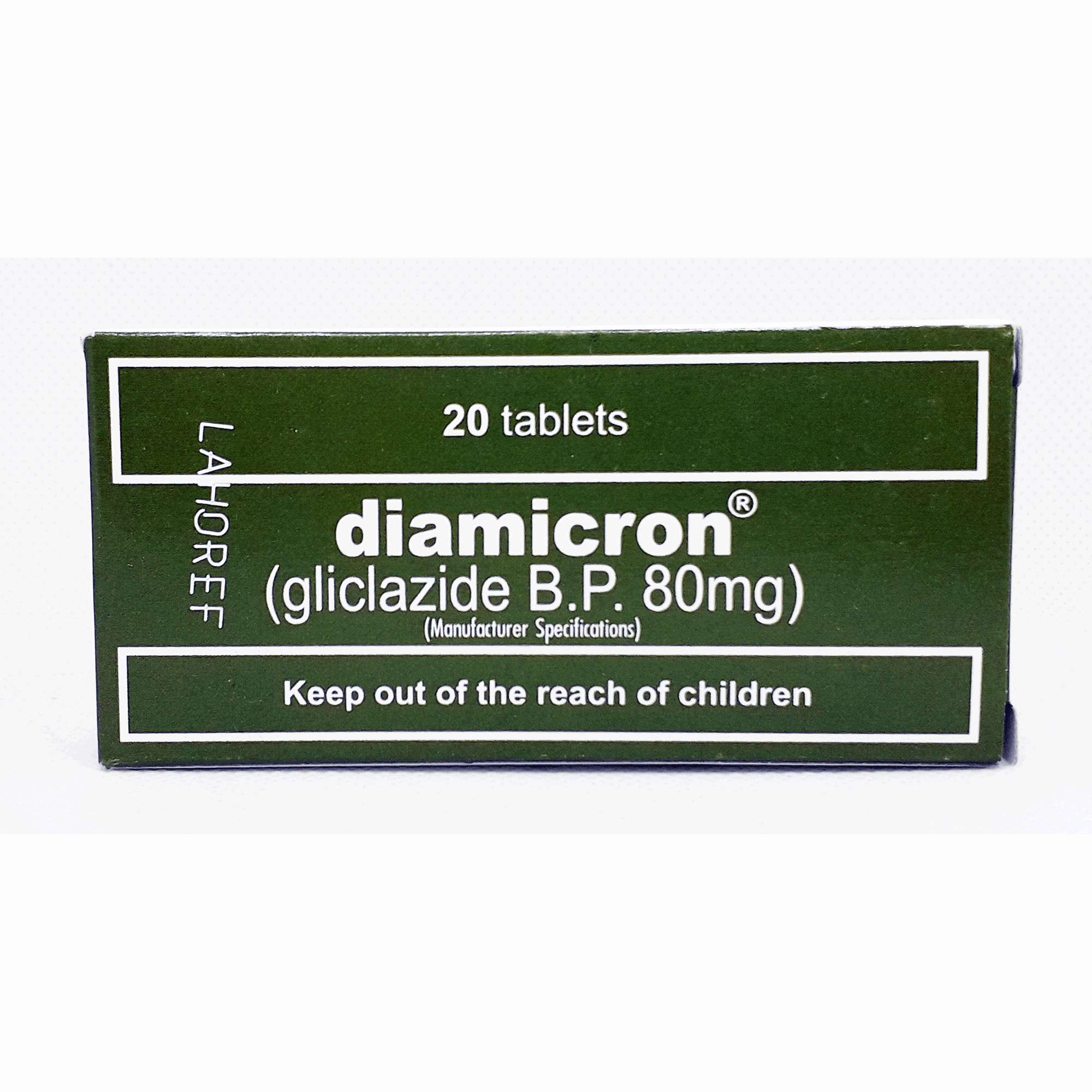 Diamicron tablet 80 mg 2×10’s