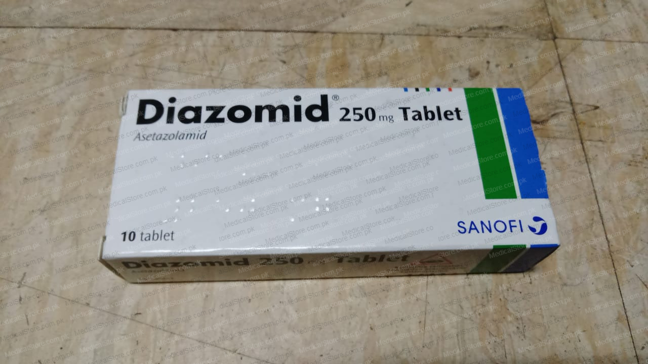 Diamox tablet 250 mg 1×15’s