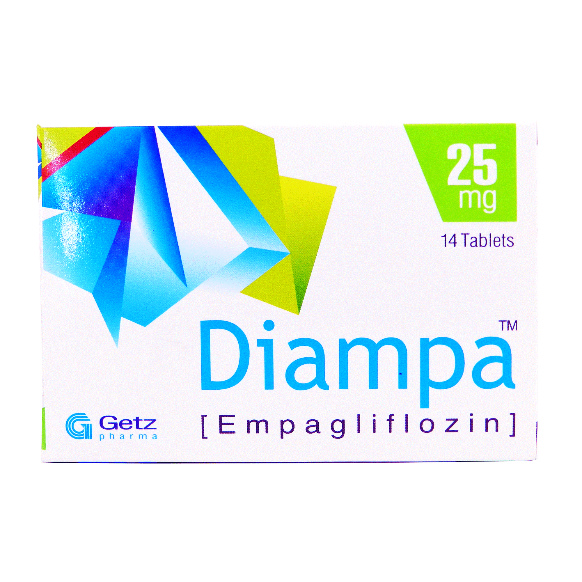 Diampa 25mg tab 14s