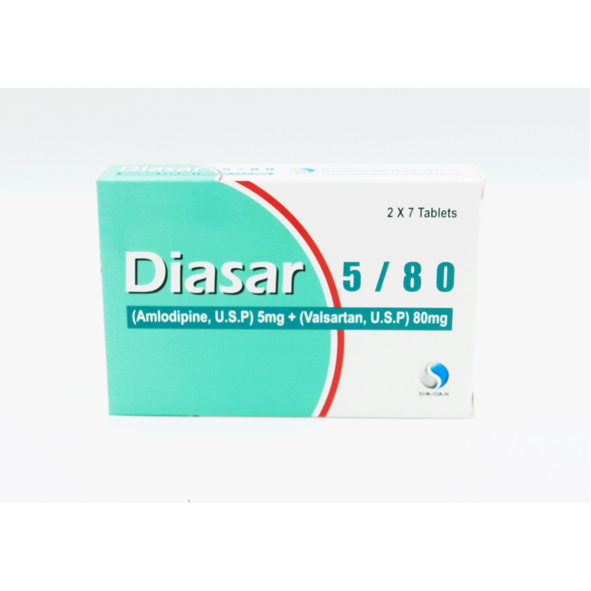 Diasar tablet 5/80 mg 14’s