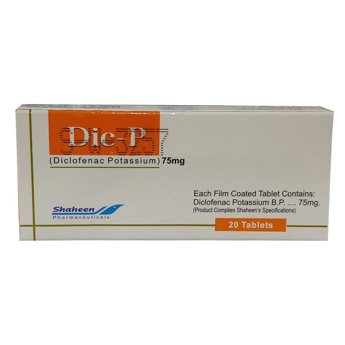 Dic-P tablet 75 mg 2×10’s