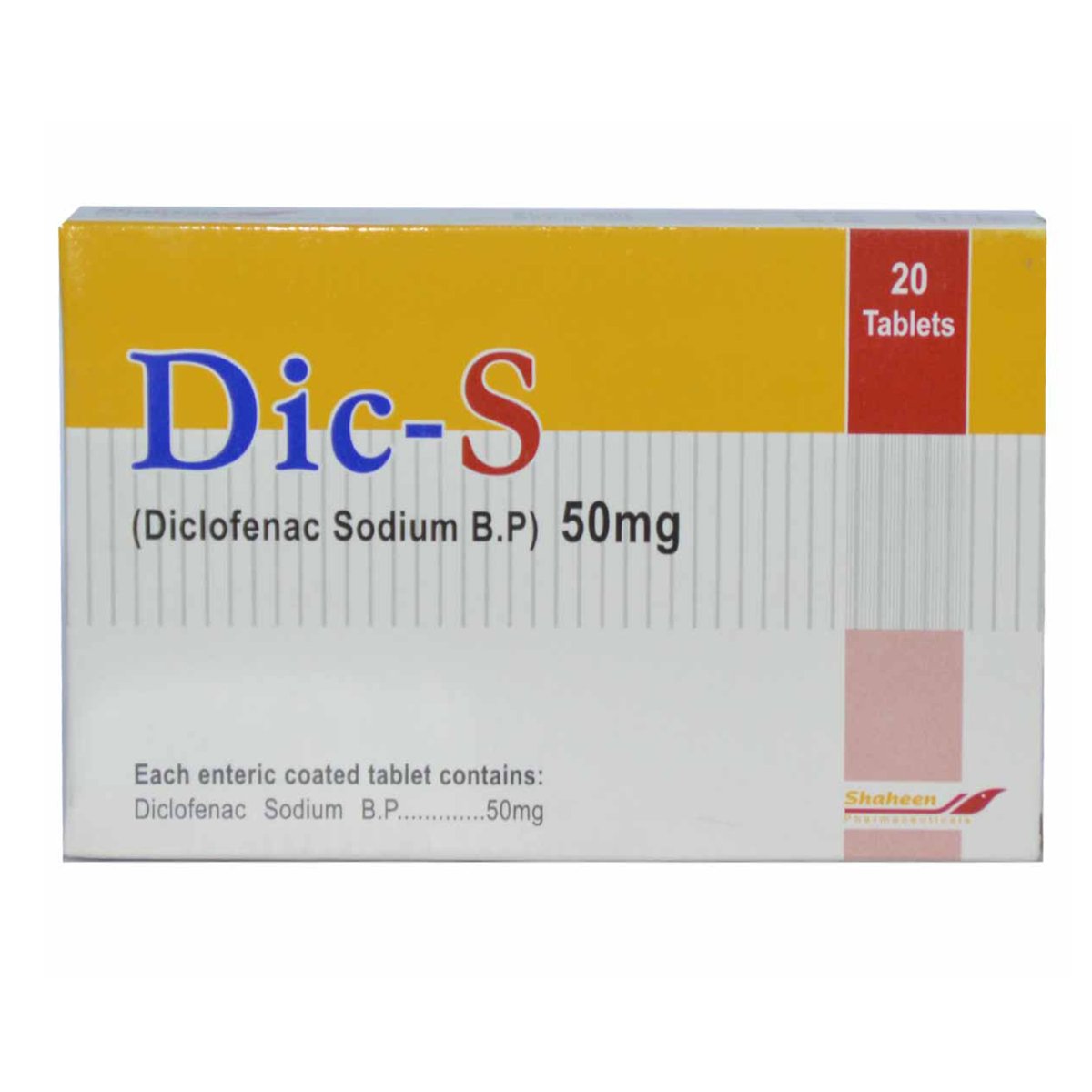 Dic-S tablet 50 mg 2×10’s