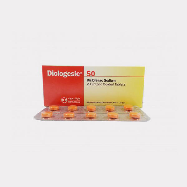 Diclogesic capsule 50 mg 2×10’s