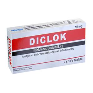 Diclok tablet 50 mg 10’s