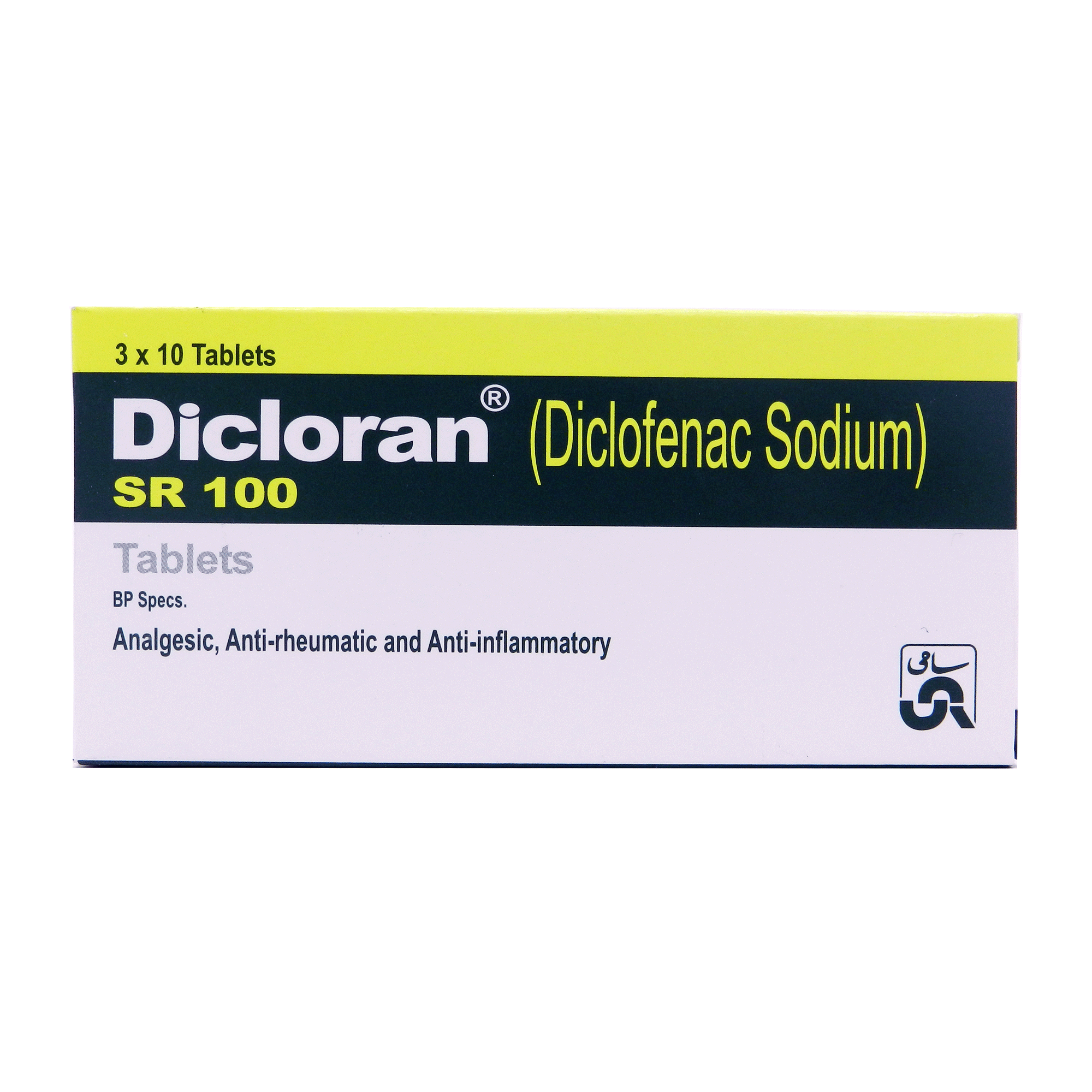 Dicloran tablet SR 100 mg 3×10’s