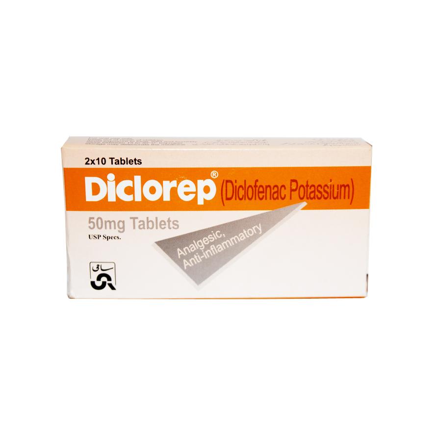 Diclorep tablet 50 mg 20’s