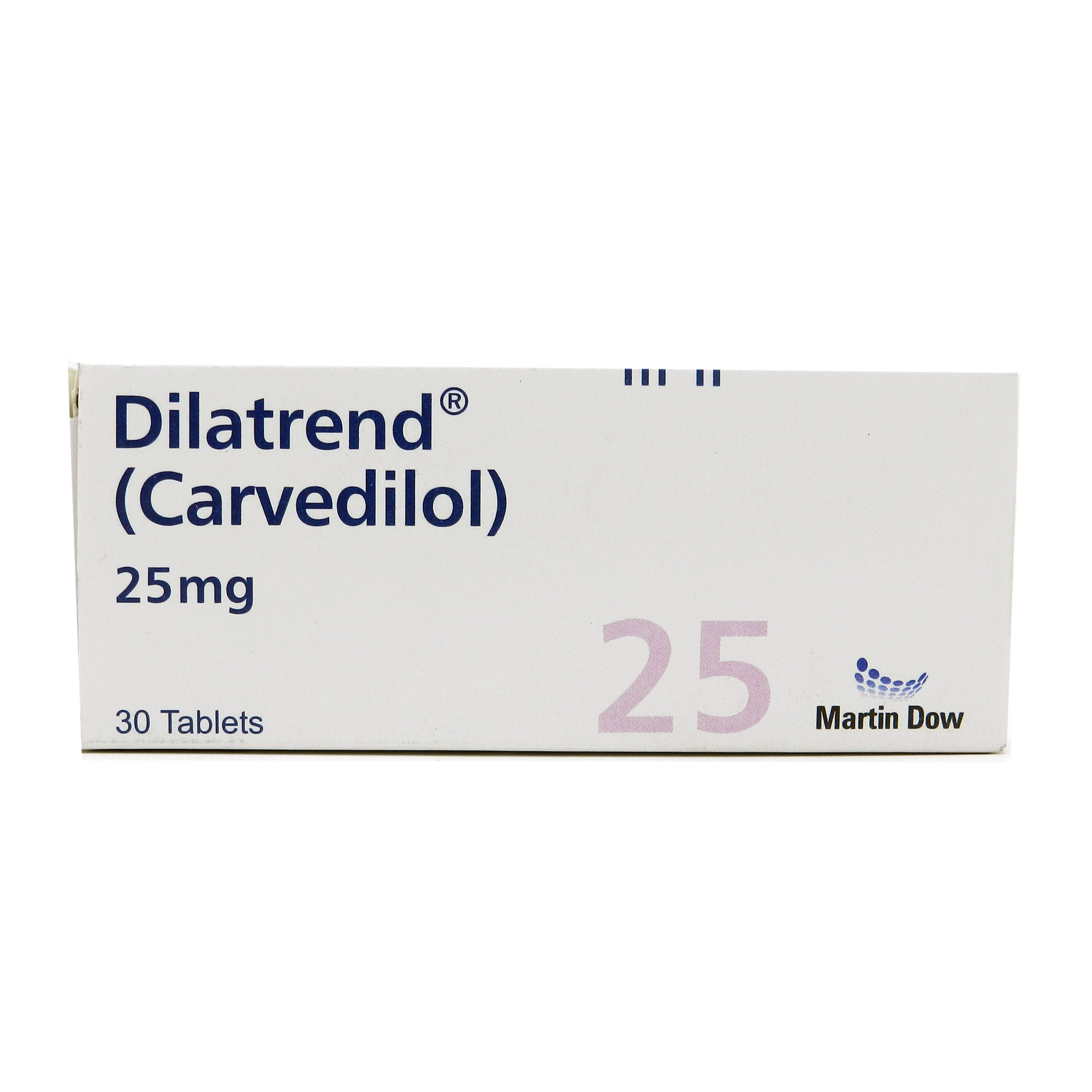 Dilatrend tablet 25 mg 30’s
