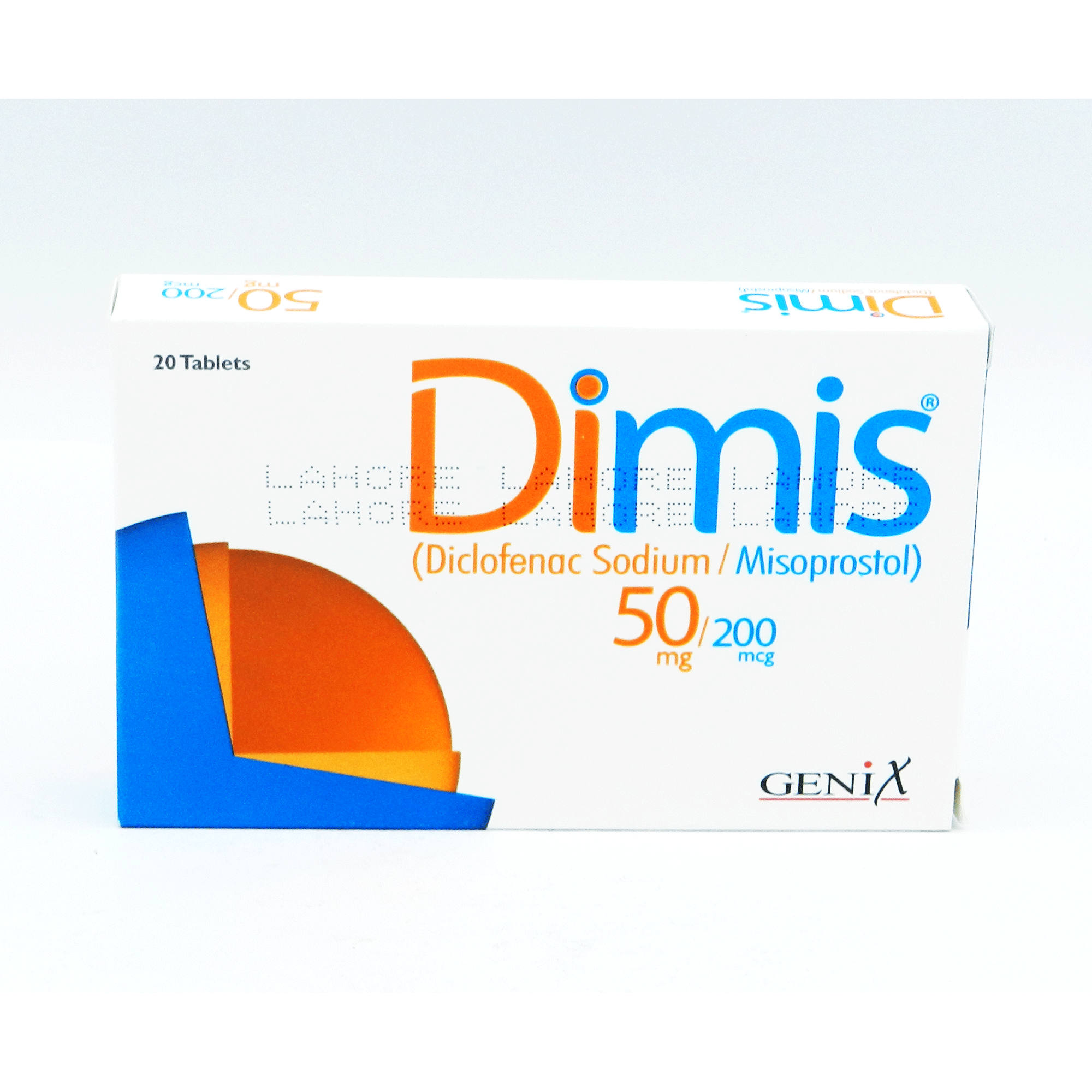 Dimis tablet 50/200 mg 20’s