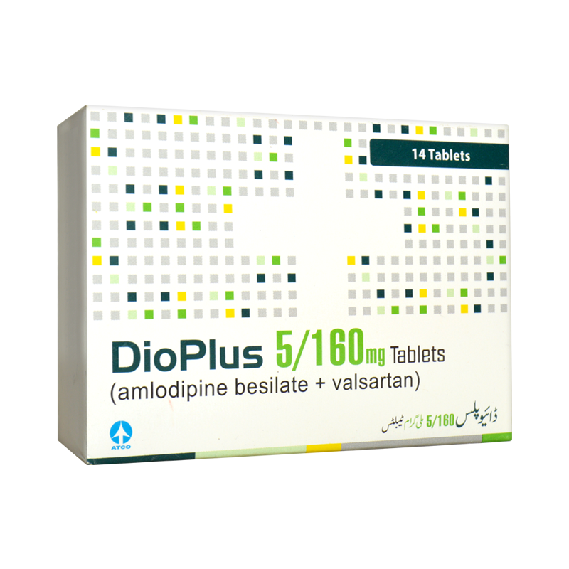 Dioplus tablet 5/160 mg 14’s