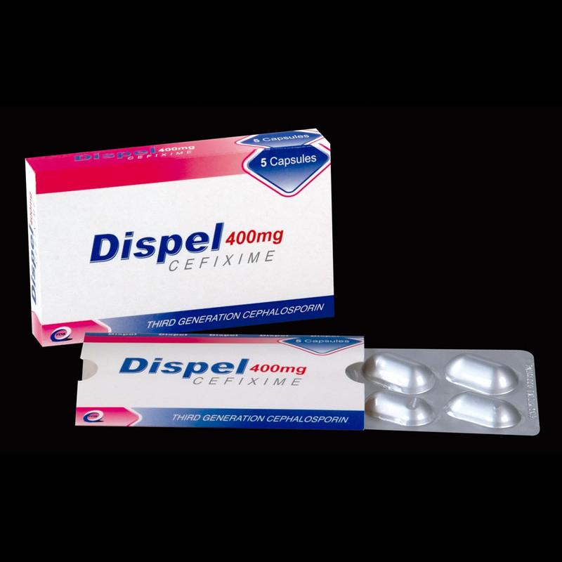 Dispel capsule 400 mg 5’s