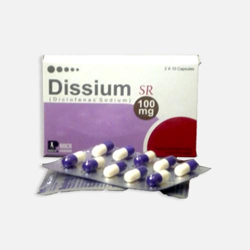 Dissium capsule SR 100 mg 2×10’s