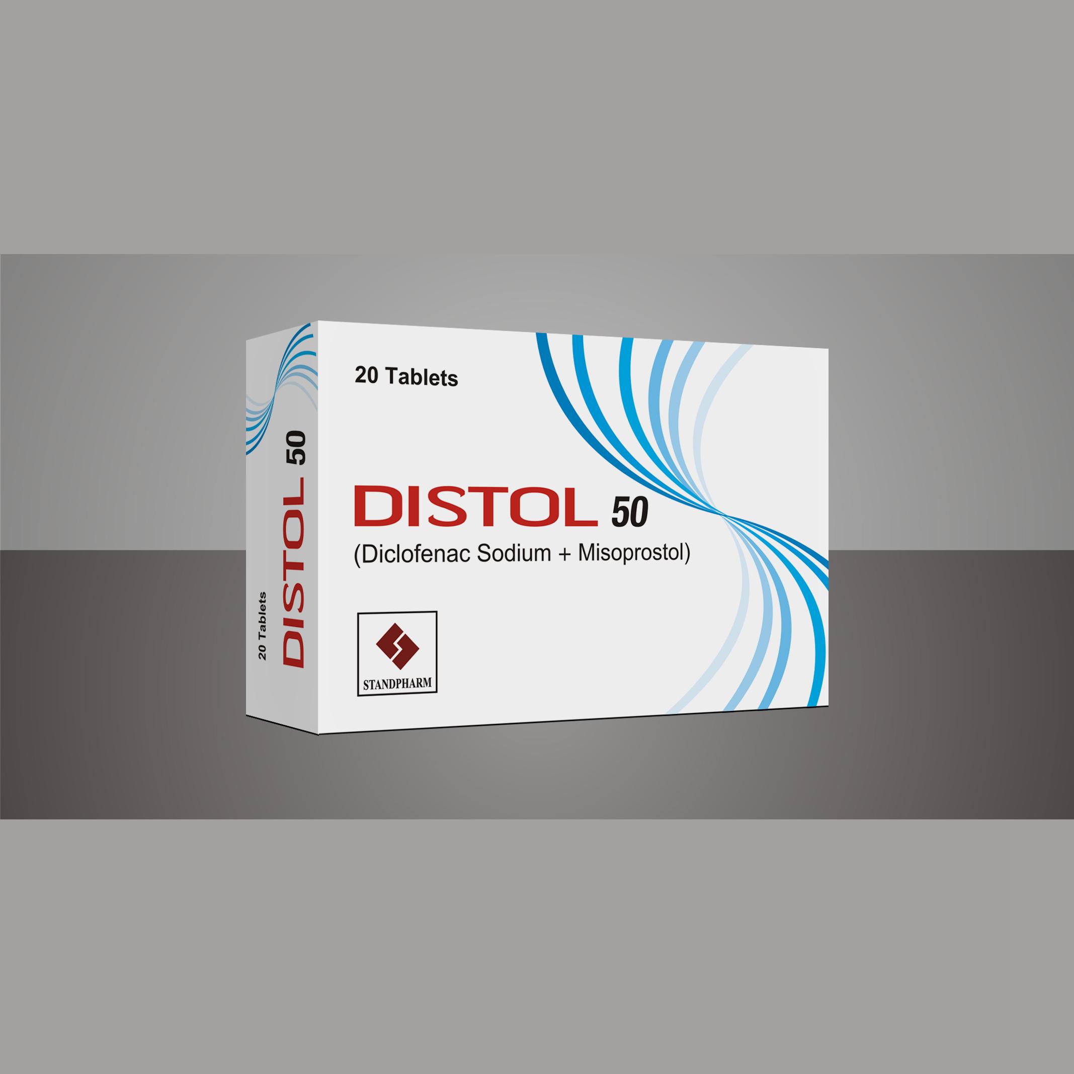 Distol tablet 50/0.2 mg 2×10’s