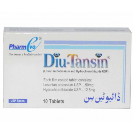 Diu-Tansin tablet 50/12.5 mg 10’s