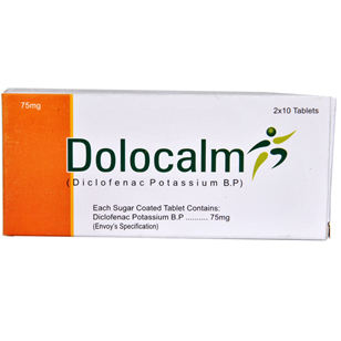Dolocalm tablet 75 mg 2×10’s