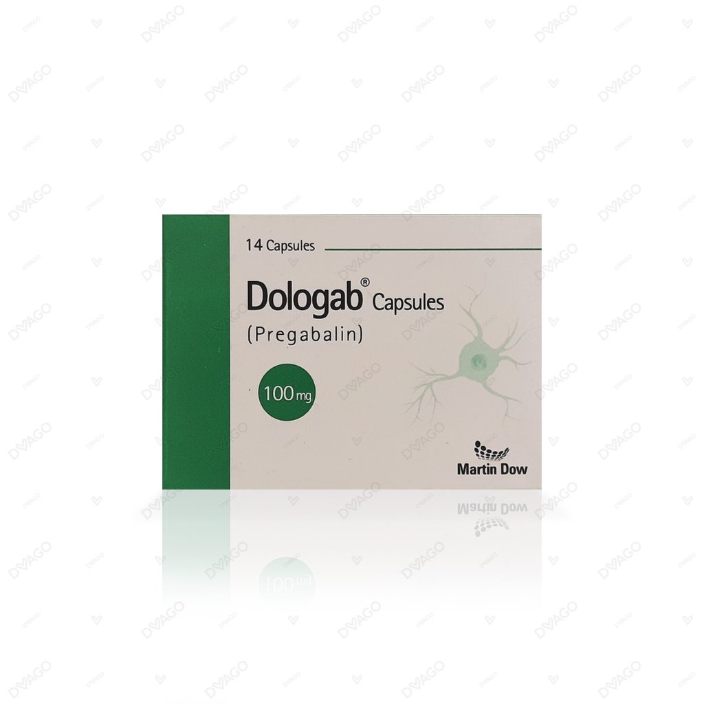 DOLOGAB 100MG CAPSULES 14S
