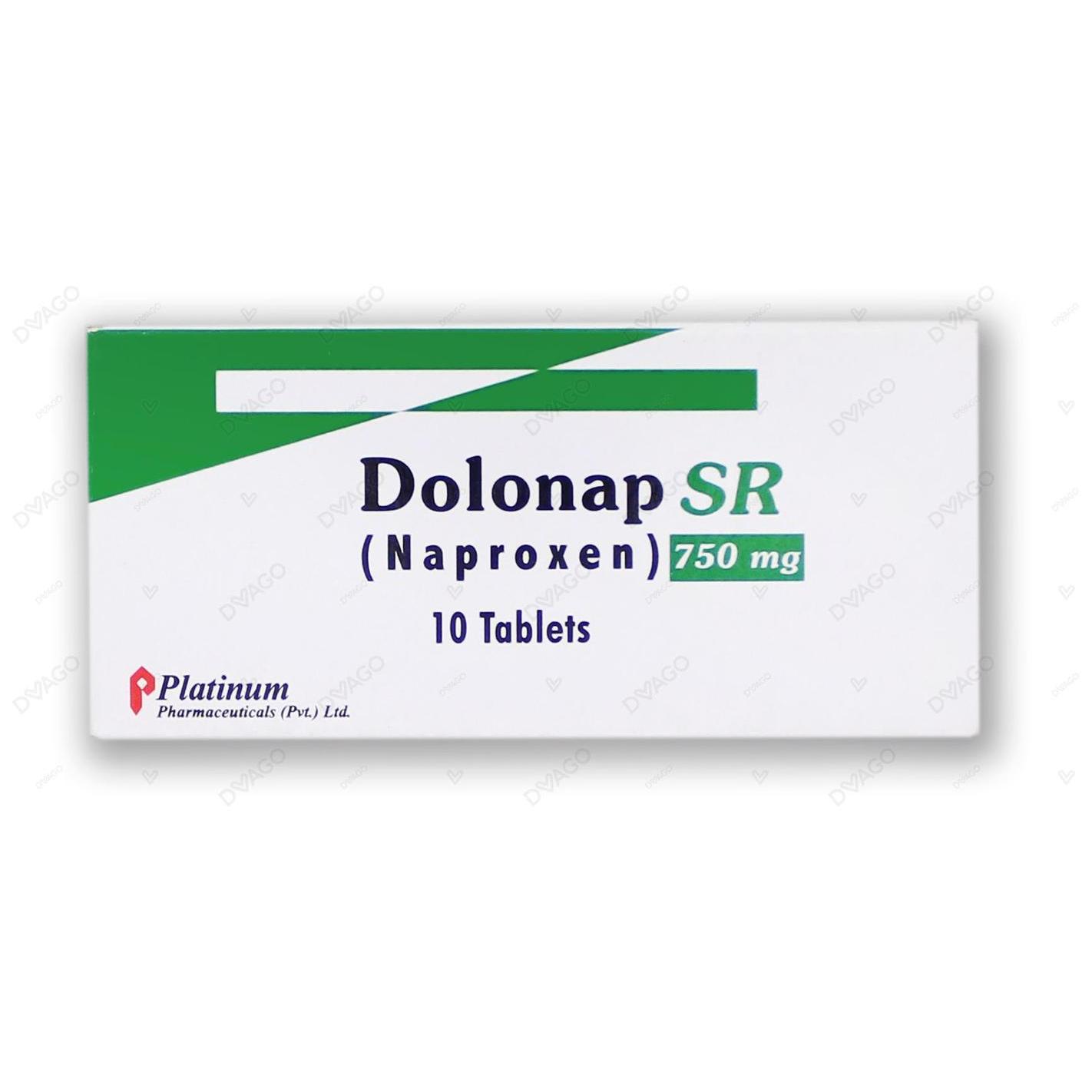 Dolonap tablet SR 750 mg SR 10’s