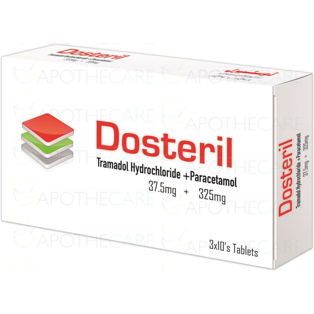 Dosteril tablet 37.5/325 mg 30’s