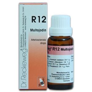 Dr. Reckeweg R 12 Arteriosclerosis Drops – 22 ML