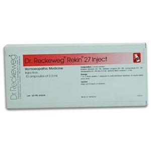Dr. Reckeweg R 27 Injection Kidney Stone Problems