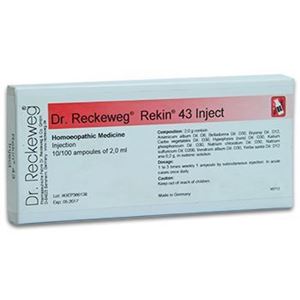 Dr. Reckeweg R 43 Injection Asthma Injections