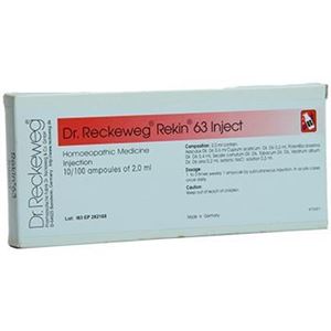 Dr. Reckeweg R 63 Injection for Impaired Circulation