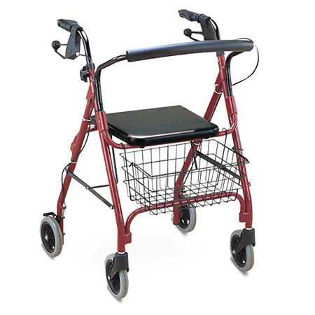 Drive Aluminium Foldable Rollators with handbreakes small