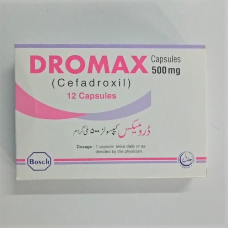 Dromax capsule 500 mg 2×6’s
