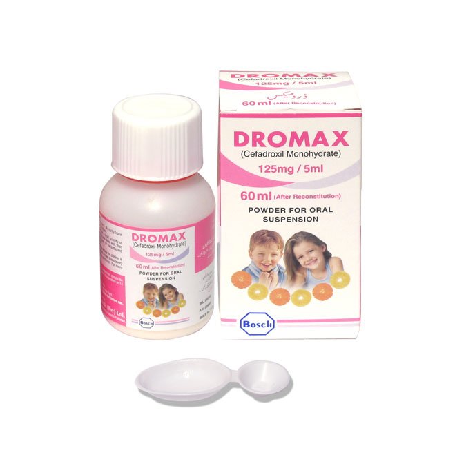 Dromax suspension 125 mg 60 mL
