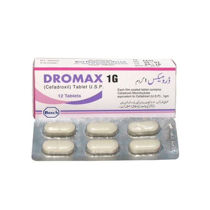 Dromax tablet 1 gm 2×6’s