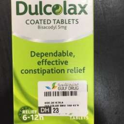 Dulcolax tablet for constipation relief (bisacodyl 5mg) ^