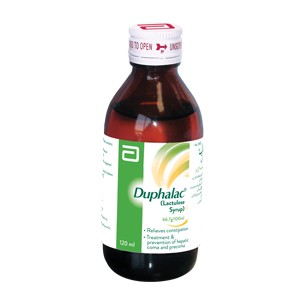 Duphalac suspension 3.35 gm/5 mL 120 mL