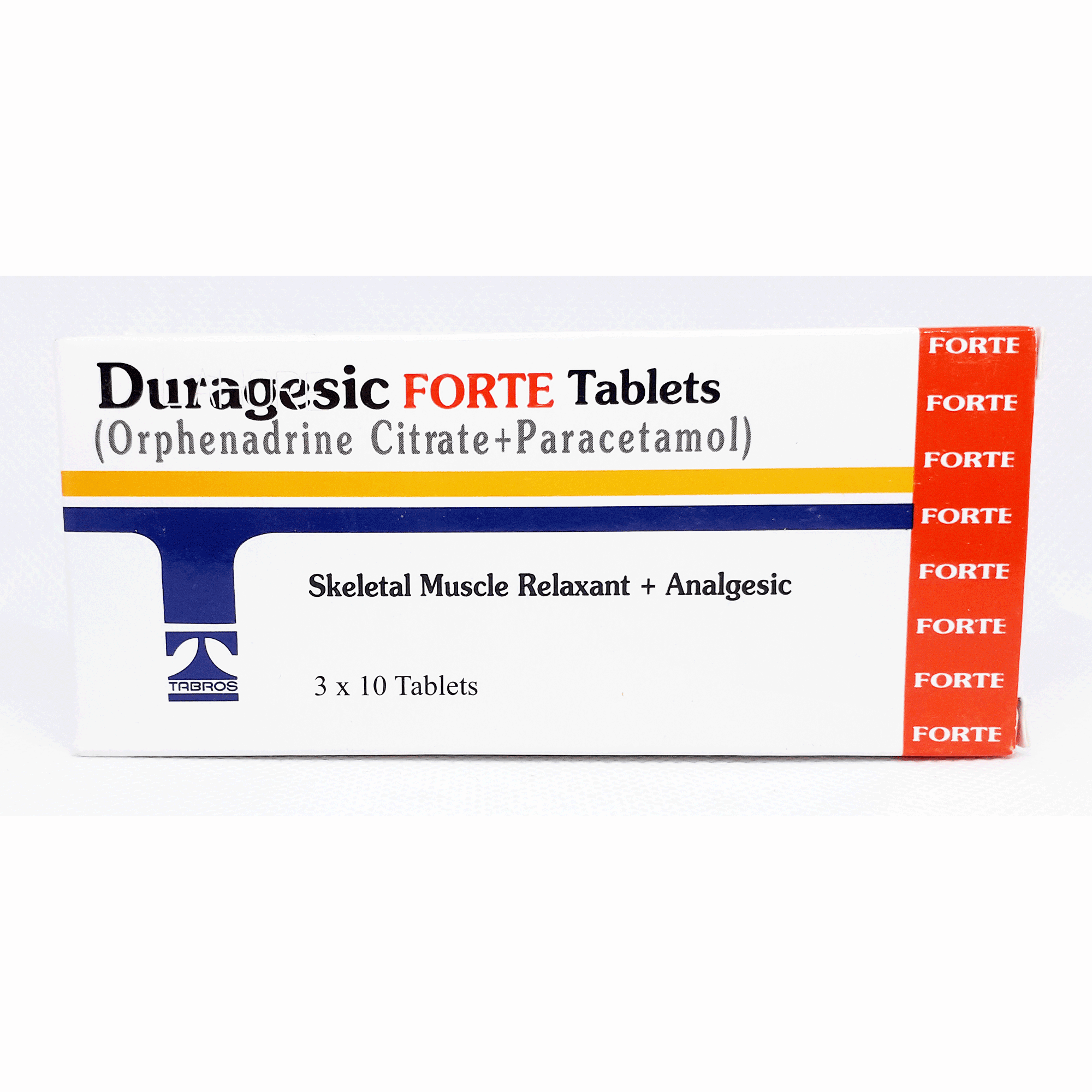 Duragesic Forte tablet 50/650 mg 3×10’s