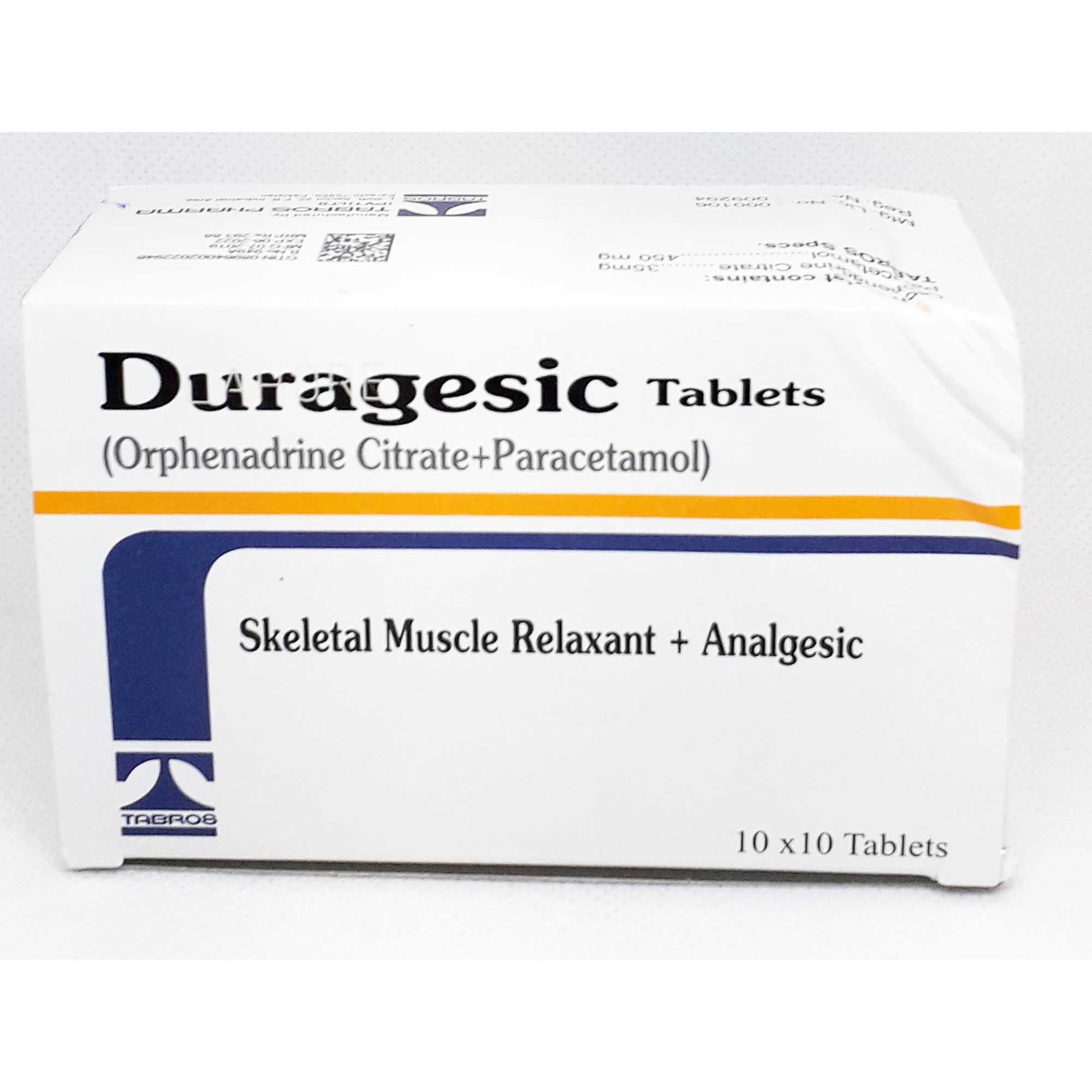 Duragesic tablet 35/450 mg 10×10’s