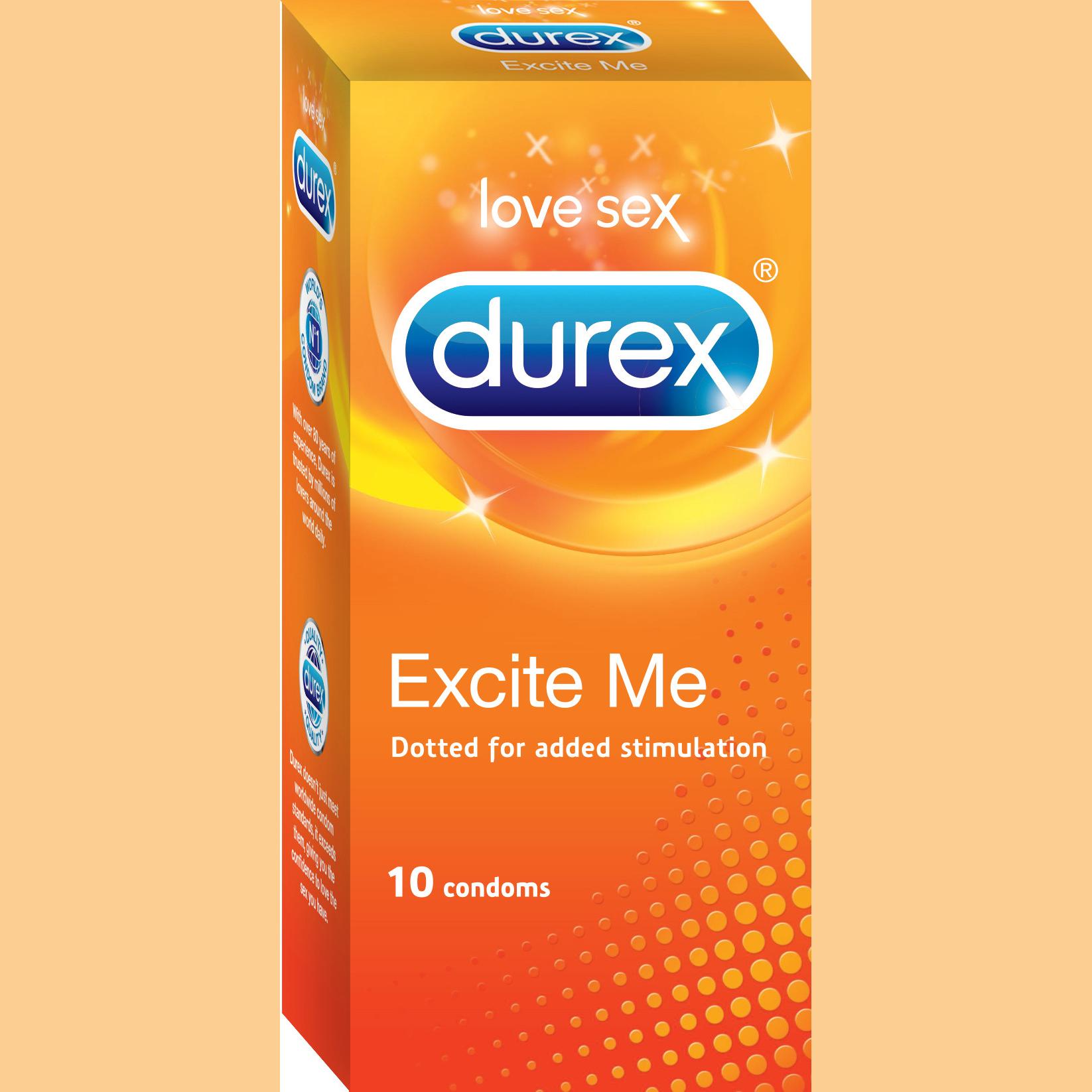 DUREX CONDOM 10s EXCITE ME
