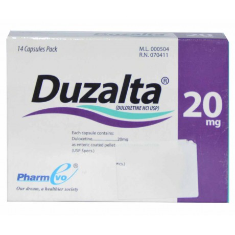 Duzalta capsule 20 mg 14’s