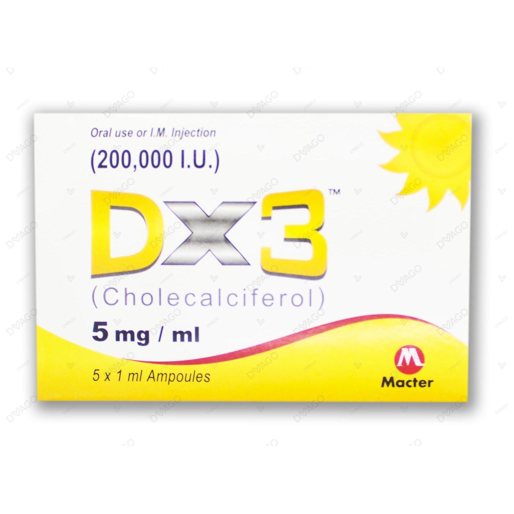 DX3 Injection 5 mg 5 Amp