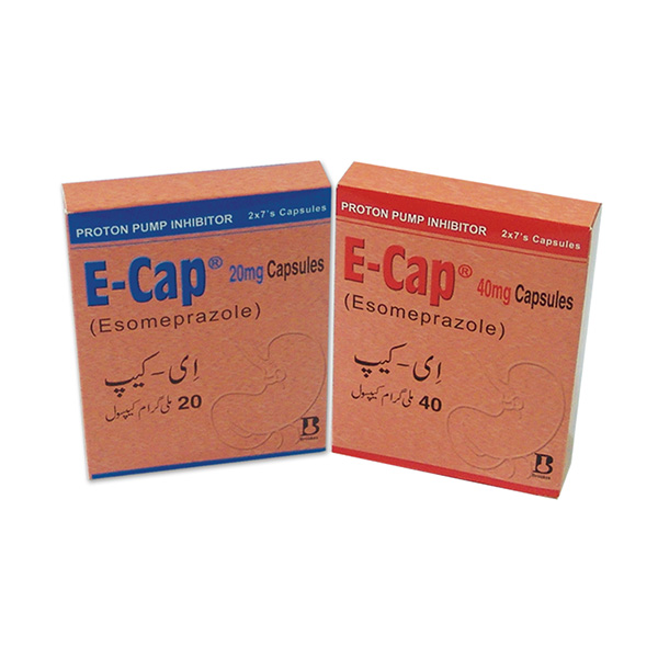 E-Cap capsule 40 mg 2×7’s