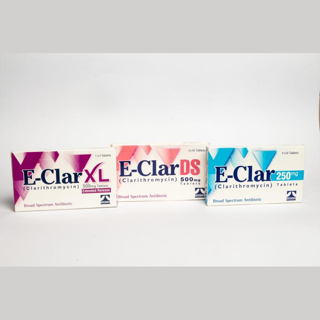 E-Clar tablet DS 500 mg 10’s