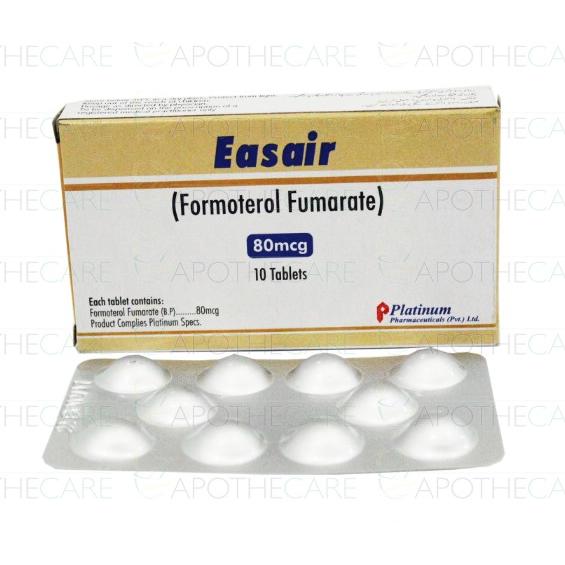 Easair tablet 80 mcg 10’s