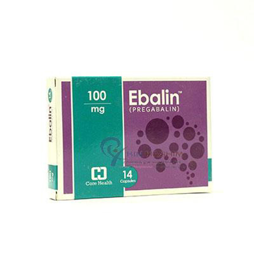 EBALIN 100MG CAPSULES 14S