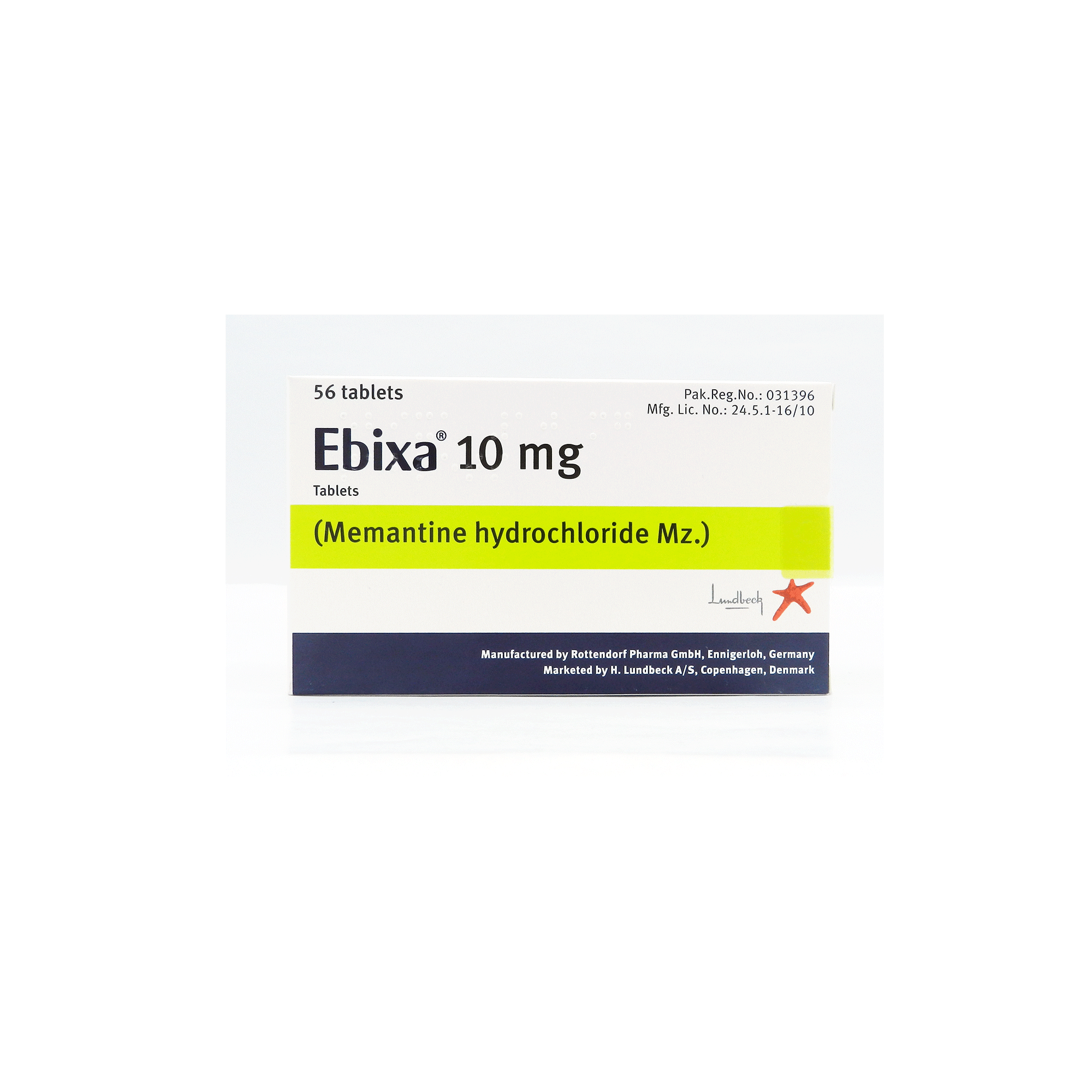 Ebixa tablet 10 mg 56’s