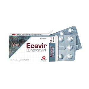 Ecavir tablet 0.5 mg 30’s