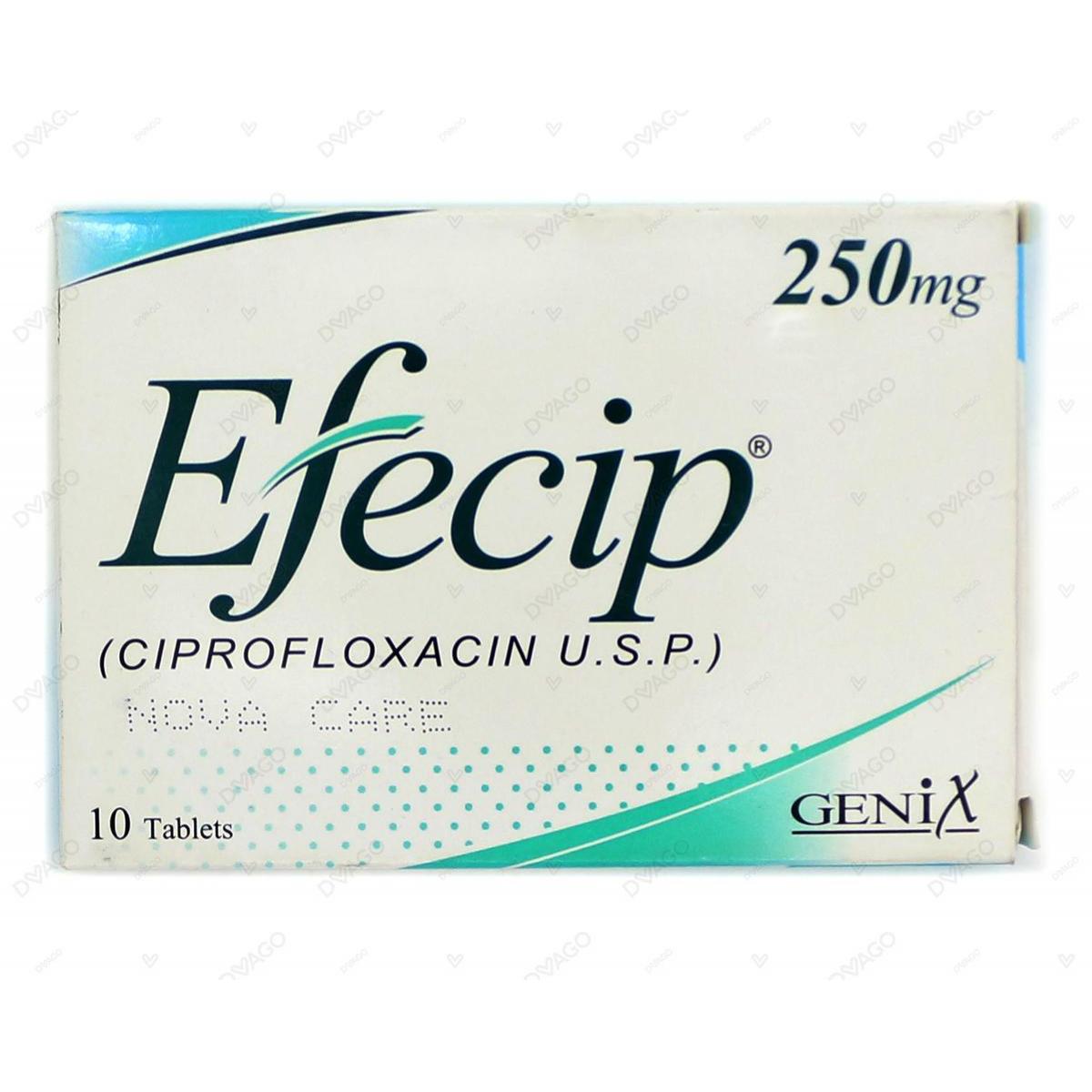 Efecip tablet 250 mg 10’s