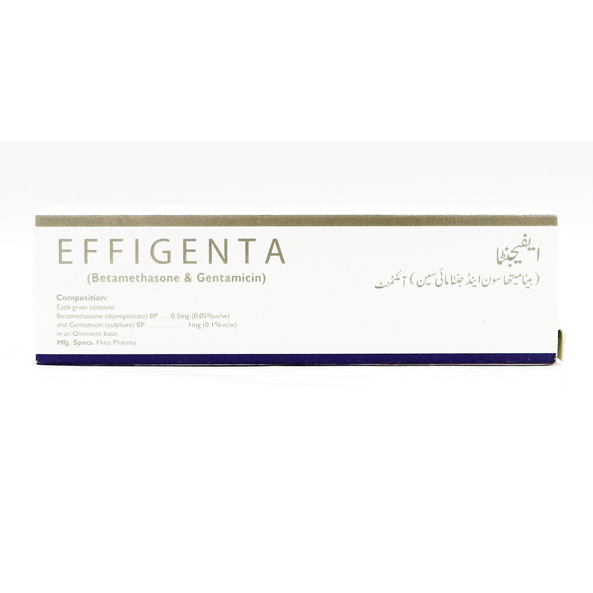 Effigenta Oint 0.05/0.1 % 15 gm