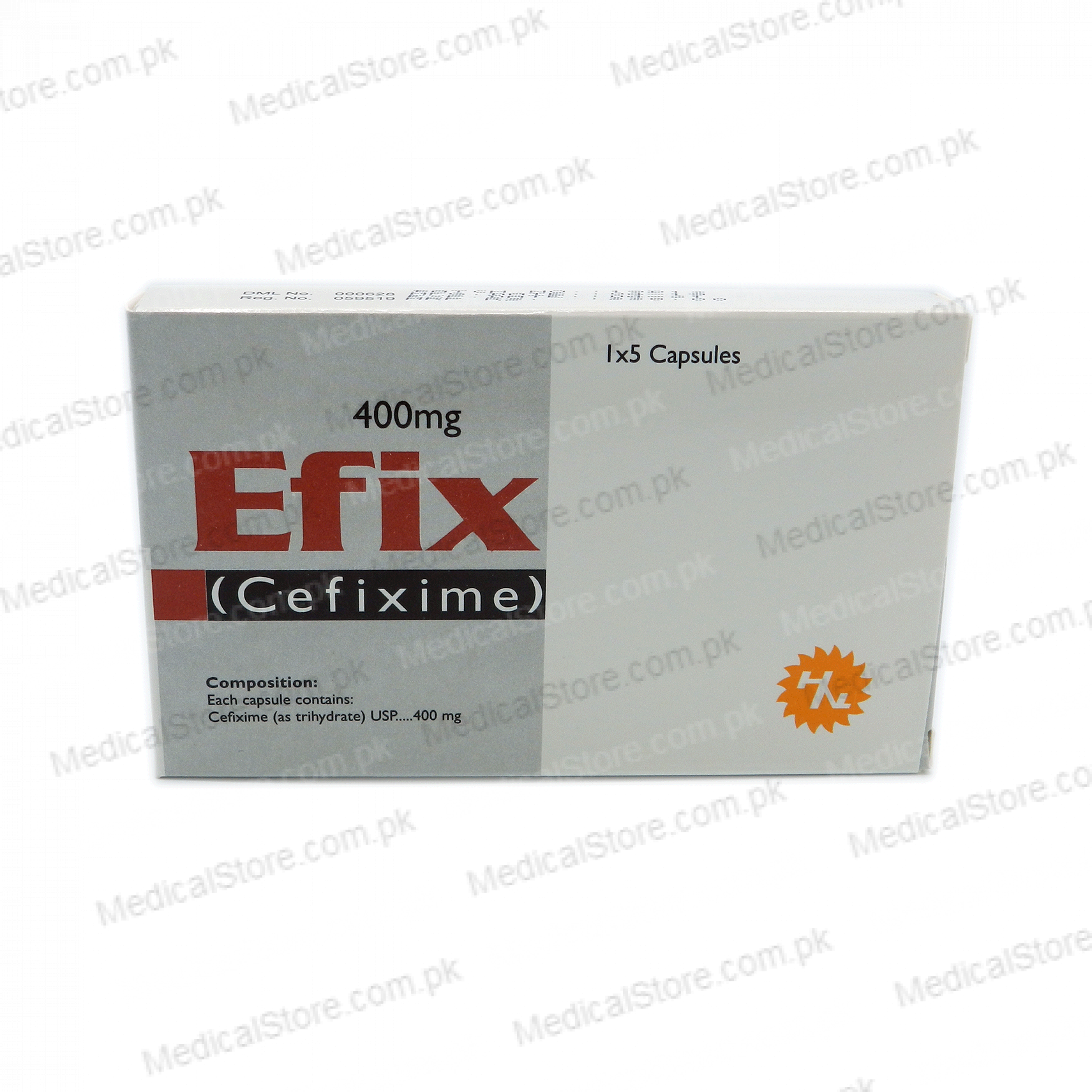 Efix capsule 400 mg 5’s