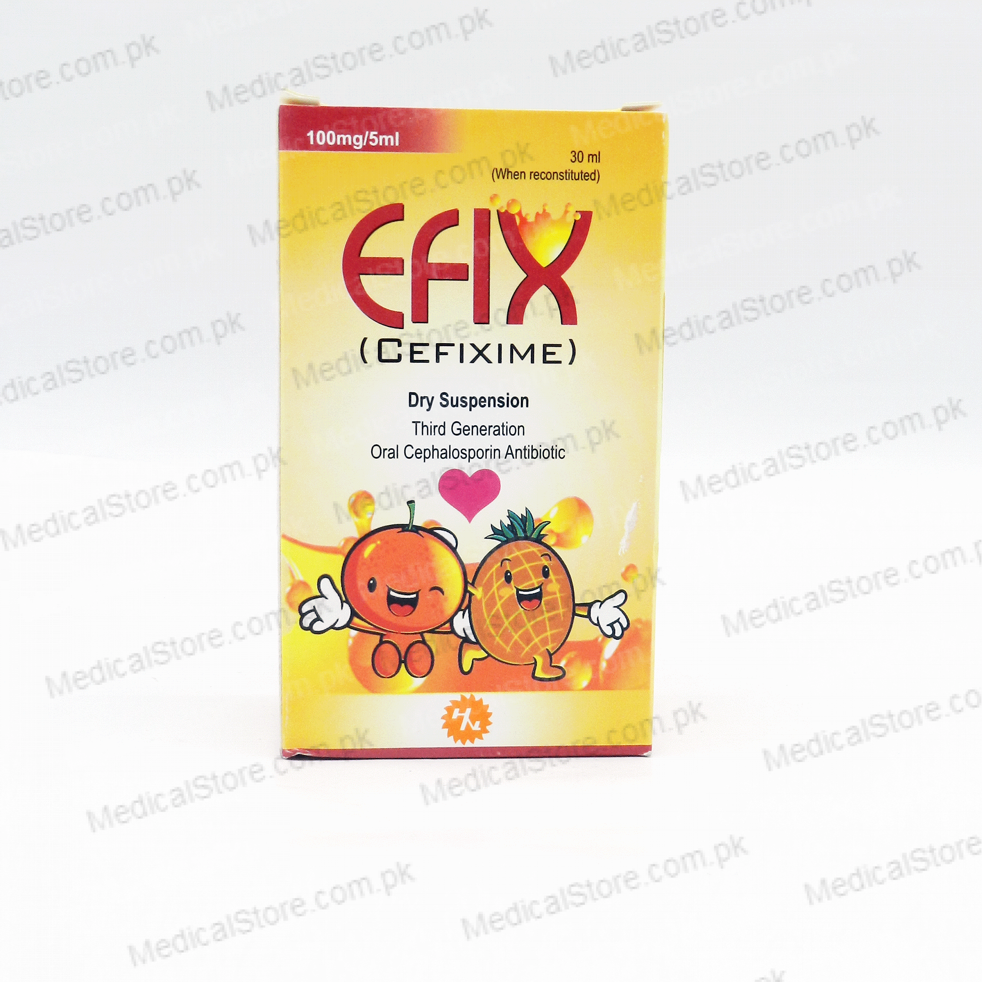 Efix suspension 100 mg 30 mL