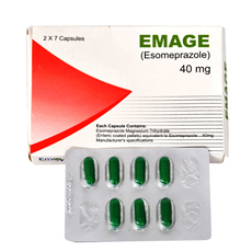 EMAGE 40mg Capsule 2x7s